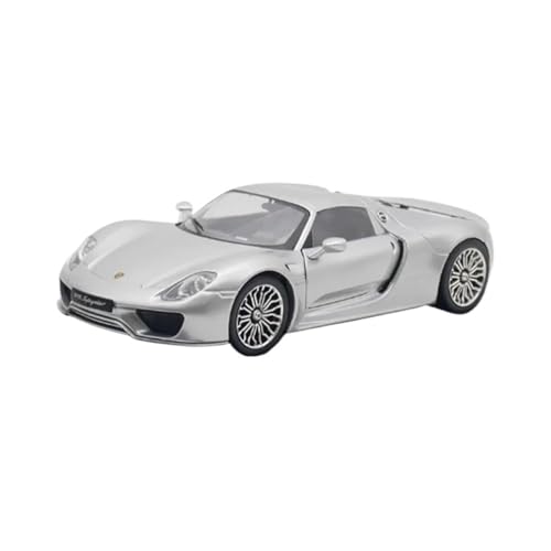 Modellauto Im Maßstab 1:24 Für Porsche 918 Spyder 2015 Legierung Automodell Erwachsene Souvenir Klassisches Statisches Sammlerspielzeug Für Die Sammlung von YLQERZ