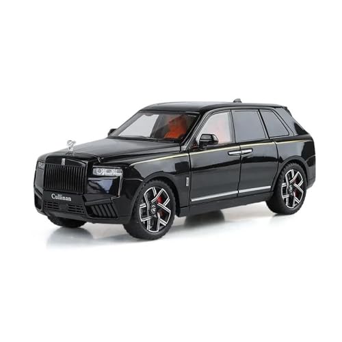 Modellauto Im Maßstab 1:24 Für Rolls Royce Cullinan Legierung Auto Modell Dekoration Sound Und Licht Sammlerstücke Büro Ornamente Für Die Sammlung(Black) von YLQERZ
