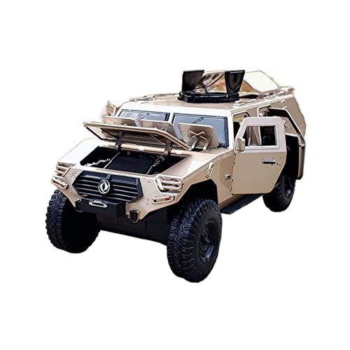 Modellauto Im Maßstab 1:28 Legierung Militär Geländewagen Modell Zurückziehen Sound Licht Kinder Geschenk Diecast Spielzeug Sammlung Für Die Sammlung(B) von YLQERZ