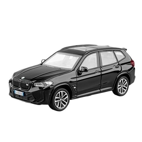 Modellauto Im Maßstab 1:32 Für BMW X3M X3 SUV 2025 Legierung Druckguss Casting Pull Back Sound Und Licht Auto Modell Spielzeug Für Die Sammlung(Black) von YLQERZ