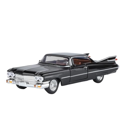 Modellauto Im Maßstab 1:32 Für Eldorado Biarritz Legierung Modell Auto Druckguss Metall Casting Sound Und Licht Spielzeug Fahrzeug Für Die Sammlung(Black) von YLQERZ