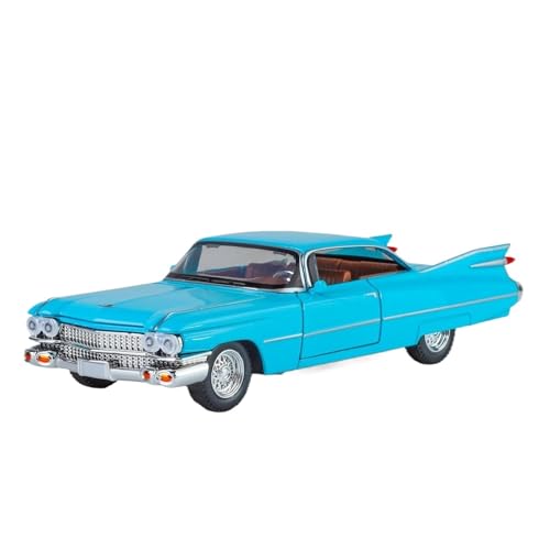 Modellauto Im Maßstab 1:32 Für Eldorado Biarritz Legierung Modell Auto Druckguss Metall Casting Sound Und Licht Spielzeug Fahrzeug Für Die Sammlung(Blue) von YLQERZ