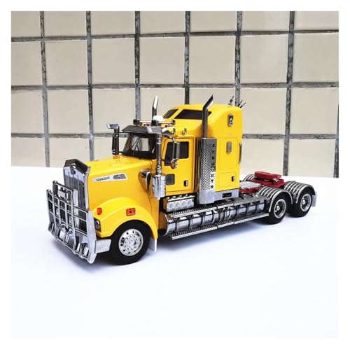 Modellauto Im Maßstab 1:32 Für Kenworth T909 LKW Traktor Legierung Auto Modell Thema Artillerie Dekoration Fahrzeug Für Die Sammlung(Yellow) von YLQERZ