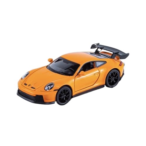 Modellauto Im Maßstab 1:32 Für Porsche 911 Legierung Mit Sound Und Licht Pull Back Fahrzeug Party Geeignet Für Erwachsene Sammlung Modell Auto Für Die Sammlung(Orange) von YLQERZ