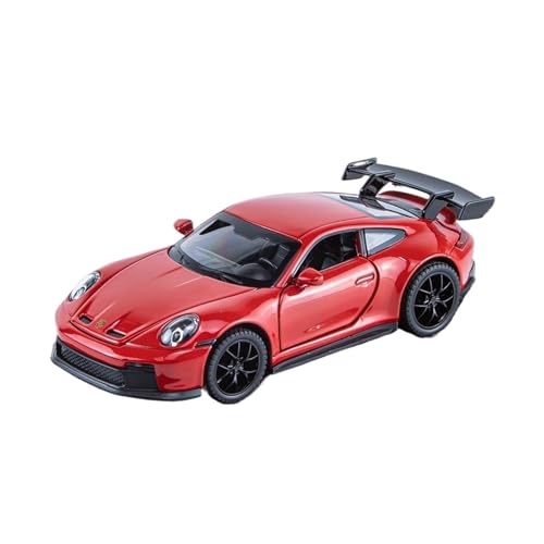 Modellauto Im Maßstab 1:32 Für Porsche 911 Legierung Mit Sound Und Licht Pull Back Fahrzeug Party Geeignet Für Erwachsene Sammlung Modell Auto Für Die Sammlung(Red) von YLQERZ