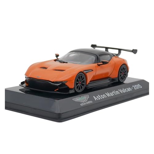 Modellauto Im Maßstab 1:43 Für Aston Martin Vulcan 2015 Super Coupe Legierung Auto Modell Miniatur Hobby Sammlung Spielzeug Orange Für Die Sammlung von YLQERZ