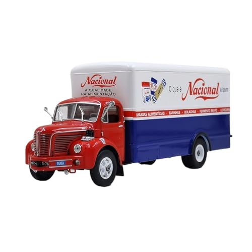 Modellauto Im Maßstab 1:43 Für BERLIET GLR Fracht LKW Spielzeug Rot Autos Modell Classics Erwachsene Souvenir Statische Display Für Die Sammlung von YLQERZ