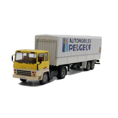 Modellauto Im Maßstab 1:43 Für Berliet TR 280 1978 Container-LKW Peugeot Autotransporter Legierung Sammler Metall Spielzeug Für Die Sammlung von YLQERZ