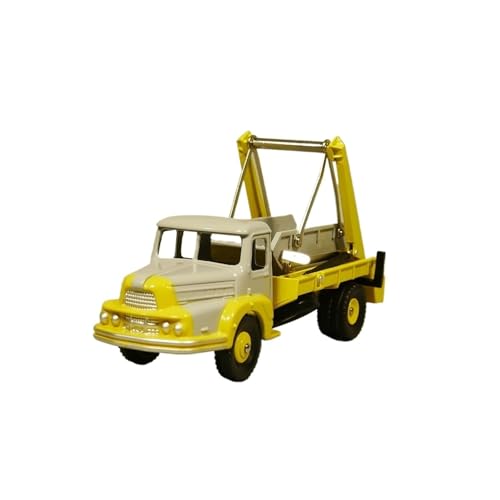 Modellauto Im Maßstab 1:43 Für CAMION Muldenkipper Spielzeug Eisenblechguss Automodell (gelb) Für Die Sammlung von YLQERZ