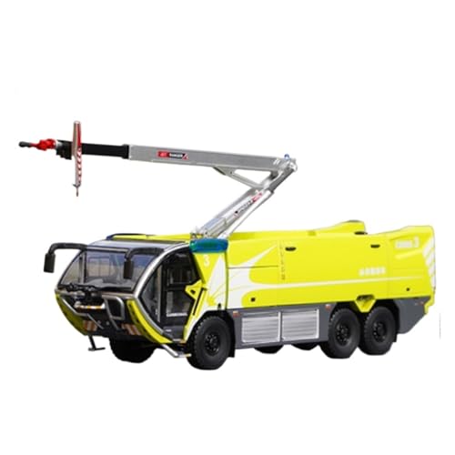 Modellauto Im Maßstab 1:43 Für COBRA3 Flughafen Arbeitspferd Schaum Feuer LKW Modell Diecast Replik Gelb Und Rot Für Die Sammlung(Red) von YLQERZ