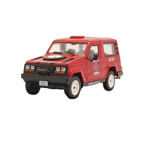 Modellauto Im Maßstab 1:43 Für Carajas Feuerwehrauto Geländewagen Modell Polizeiauto Rot Klassisches Sammlerspielzeug Für Die Sammlung Modellauto Im Maßstab 1:43 Für Carajas Feuerwehrauto Geländewagen Modell Polizeiauto Rot Klassisches Sammlerspielzeug Für Die Sammlung von YLQERZ