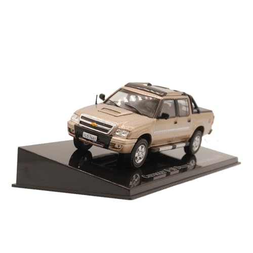 Modellauto Im Maßstab 1:43 Für Chevrolet S 10 Deluxe 2.5 2009 Pickup Truck Modell Geeignet Für Jugend Und Erwachsene Spielzeug Für Die Sammlung von YLQERZ