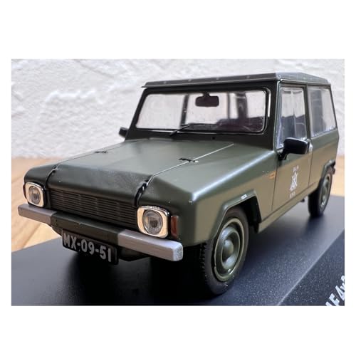 Modellauto Im Maßstab 1:43 Für Citroen 1978 Klassische Vintage Auto Modell Ornamente Off-Road Fahrzeug Szene Dekoration Grün Für Die Sammlung von YLQERZ