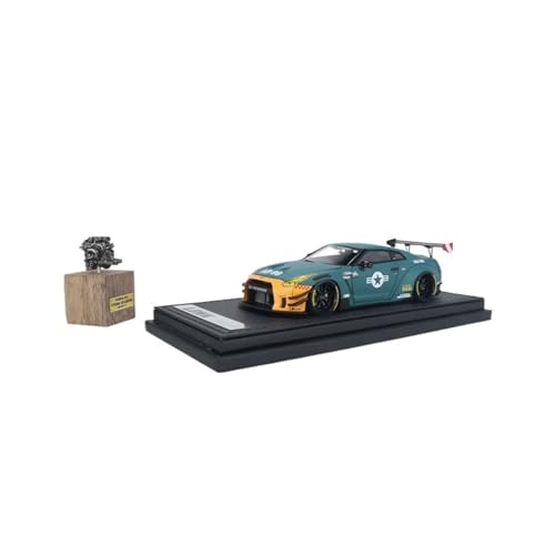 Modellauto Im Maßstab 1:43 Für Nissan GT-R R35 Typ 2 Mit Motor Beschränkt Auf Automodelle Für Erwachsene Enthusiasten Für Die Sammlung von YLQERZ