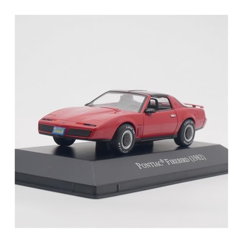 Modellauto Im Maßstab 1:43 Für Pontiac Firebird 1982 Legierung Auto Modell Spielzeugauto Für Erwachsene Enthusiasten Sammlung Rot Für Die Sammlung von YLQERZ