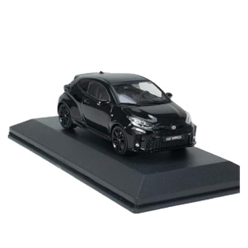Modellauto Im Maßstab 1:43 Für Toyota GR Yaris Schwarz Metall Casting S4311103 Bücherregal Dekoration Auto Modell Für Die Sammlung von YLQERZ