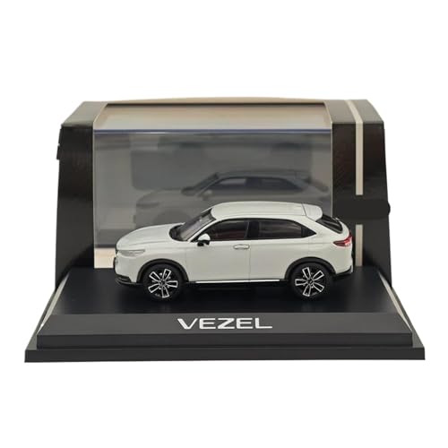 Modellauto Im Maßstab 1:43 Für VEZEL Weiß (P) HJ433002SW Diecast Modell Auto Sammlung Ornamente Spielzeug Für Die Sammlung von YLQERZ