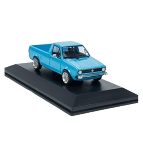 Modellauto Im Maßstab 1:43 Für Volkswagen Caddy Pickup Grau Legierung Auto Modell Dashboard Dekoration Fahrzeug Ornamente Für Die Sammlung(Blue) von YLQERZ