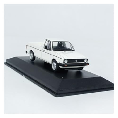 Modellauto Im Maßstab 1:43 Für Volkswagen Caddy Pickup Grau Legierung Auto Modell Dashboard Dekoration Fahrzeug Ornamente Für Die Sammlung(White) von YLQERZ