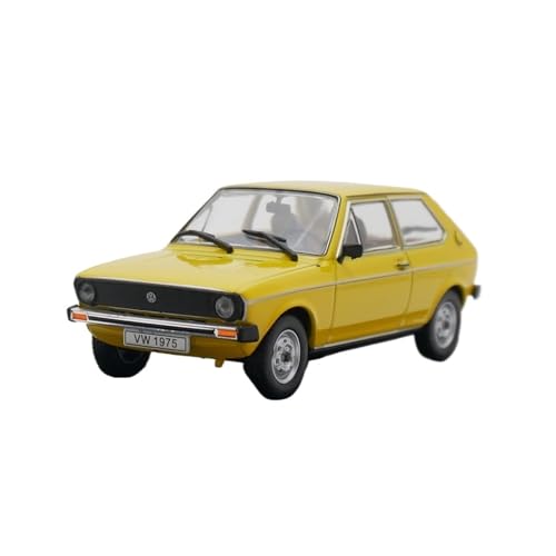 Modellauto Im Maßstab 1:43 Für Volkswagen Polo 1975 Ananas Legierung Auto Modell Metall Spielzeug Hobby Sammlung Für Die Sammlung von YLQERZ