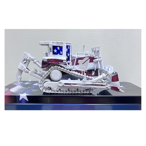 Modellauto Im Maßstab 1:50 Für D8T Planierraupe Brent Bulldozer Legierung 85299BSC Weiß Szene Ornamente Modell Auto Für Die Sammlung von YLQERZ