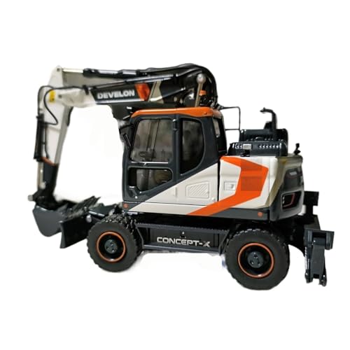 Modellauto Im Maßstab 1:50 Für DX165WR Concept X Rad Bagger Legierung Loader Schwarz Modell Auto 16-1016 Für Die Sammlung(Style 1) von YLQERZ