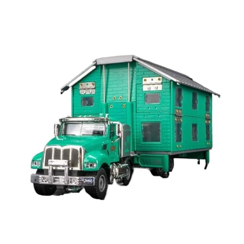 Modellauto Im Maßstab 1:50 Für Engineering Fahrzeug RV Reise Auto Modifizierte Simulation Falten Deformation Legierung Spielzeug Auto Modell Für Die Sammlung(Green) von YLQERZ