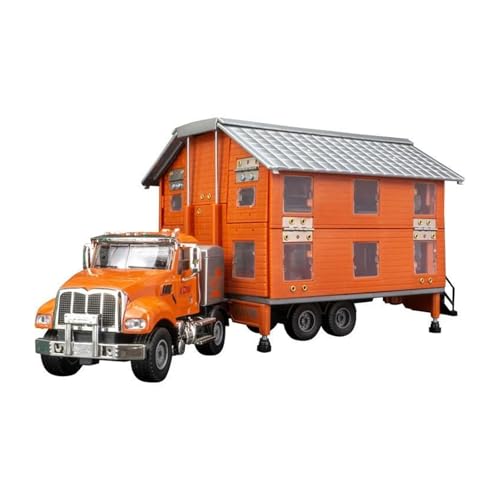 Modellauto Im Maßstab 1:50 Für Engineering Fahrzeug RV Reise Auto Modifizierte Simulation Falten Deformation Legierung Spielzeug Auto Modell Für Die Sammlung(Orange) von YLQERZ