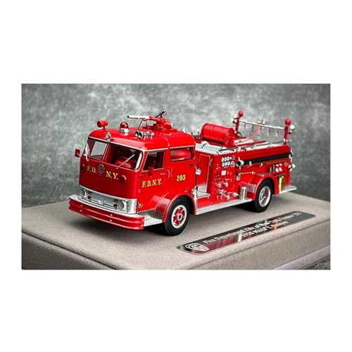 Modellauto Im Maßstab 1:50 Für Feuerwehr 1958 Mack C Antike Wasserpumpe Feuerwehrauto Harz Modellauto Für Die Sammlung(Style 1) von YLQERZ