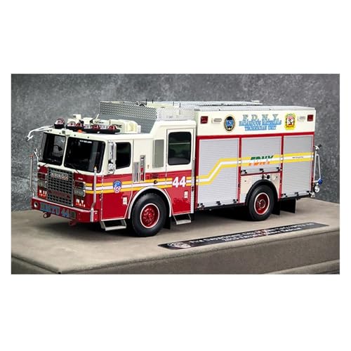 Modellauto Im Maßstab 1:50 Für Feuerwehr 2015 Manhattan Nr. 44 Entsorgungsfahrzeug Feuerwehrauto Modell Geeignet Für Display-Sammlung Für Die Sammlung von YLQERZ