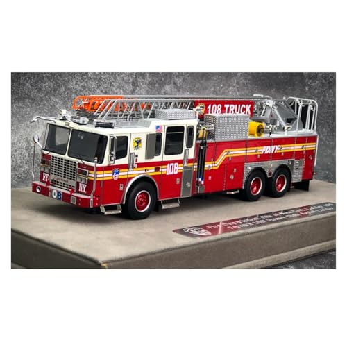 Modellauto Im Maßstab 1:50 Für Feuerwehr Ferrara Ferrara Hinten-montiert 100' Leiter Feuerwehrauto Modell Sammlung Hobby Für Die Sammlung von YLQERZ