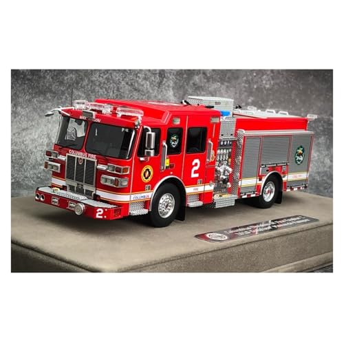 Modellauto Im Maßstab 1:50 Für Feuerwehr Sutphen Monarch Feuerwehrauto Dekoration Landschaft Ornamente Simulation Spiel Automodell Für Die Sammlung(Style 1) von YLQERZ