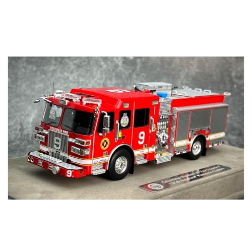 Modellauto Im Maßstab 1:50 Für Feuerwehr Sutphen Monarch Feuerwehrauto Dekoration Landschaft Ornamente Simulation Spiel Automodell Für Die Sammlung(Style 3) von YLQERZ