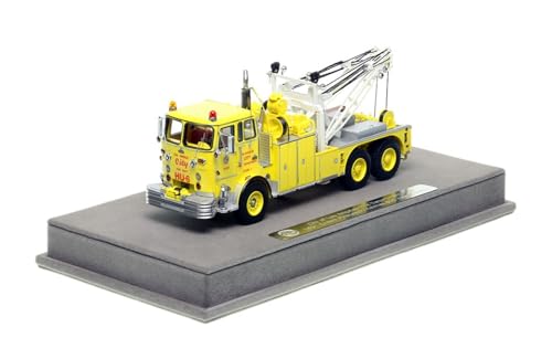 Modellauto Im Maßstab 1:50 Für Feuerwehrauto 850 Heavy 1967 Home Art Deco Modell Auto Sammler Rot Gelb Für Die Sammlung(Yellow) von YLQERZ