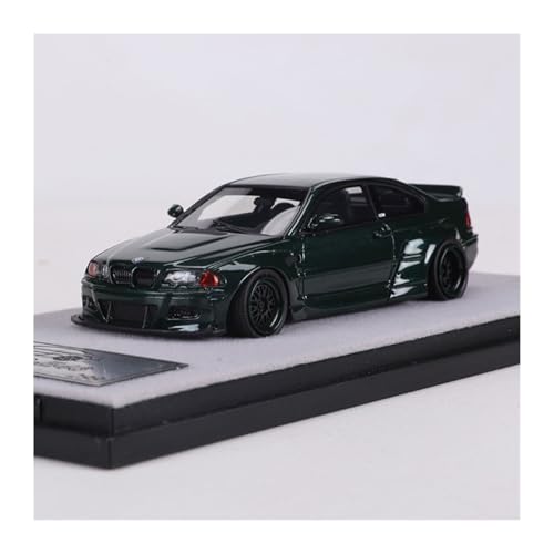 Modellauto Im Maßstab 1:64 Für BMW E46 Harz Auto Enthusiasten Dekorative Modell Geeignet Für Erwachsene Und Sammler Für Die Sammlung(Green) von YLQERZ