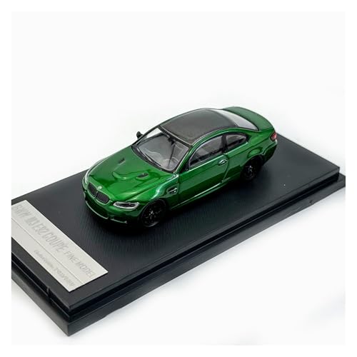 Modellauto Im Maßstab 1:64 Für BMW M3 E92 Legierung Auto Modell Sammlung Ornamente Kleine Maßstab Metall Spielzeug Für Die Sammlung(Green) von YLQERZ
