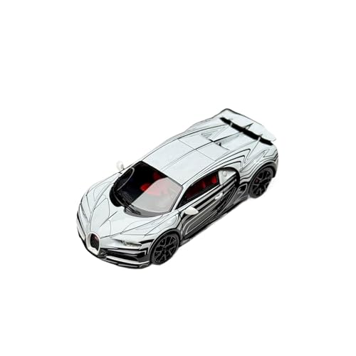 Modellauto Im Maßstab 1:64 Für Bugatti Chiron Keramik Drachen Harz Auto Modell Statische Sammlung Ornamente Für Die Sammlung(Black) von YLQERZ