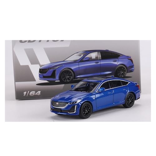 Modellauto Im Maßstab 1:64 Für Cadillac CT5 CT6 Legierung Guss Ornamente Geeignet Für Geburtstag Und Weihnachten Modell Auto Für Die Sammlung(Blue) von YLQERZ
