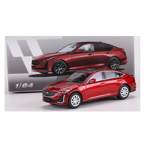 Modellauto Im Maßstab 1:64 Für Cadillac CT5 CT6 Legierung Guss Ornamente Geeignet Für Geburtstag Und Weihnachten Modell Auto Für Die Sammlung(Red) von YLQERZ