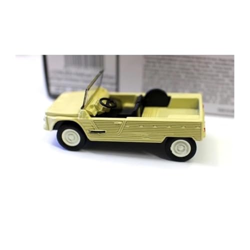 Modellauto Im Maßstab 1:64 Für Citroen Mehari Geländewagen Miniatur Legierung Gießt Druck Spielzeug Fahrzeuge Auto Modell Weiß Für Die Sammlung(Yellow) von YLQERZ