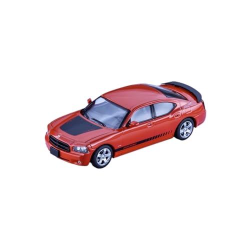 Modellauto Im Maßstab 1:64 Für Dodge Charger 08 R/T Dayton Orange Legierung Automodell Metallguss Spielzeug Für Die Sammlung(Orange) von YLQERZ