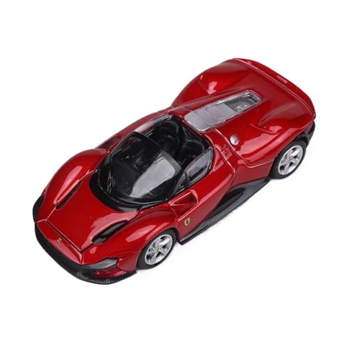 Modellauto Im Maßstab 1:64 Für Ferrari Daytona SP3 Sportwagen Legierung Modell Hobby Diese Sammlung Ornamente Rot Für Die Sammlung(Red) von YLQERZ
