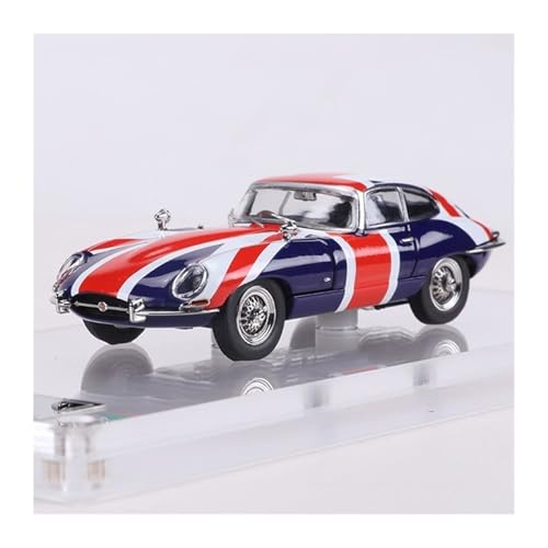 Modellauto Im Maßstab 1:64 Für Jaguar E-Type Open Top Cabrio/Hardtop Oldtimer Legierung Automodell Für Die Sammlung(Style 1) von YLQERZ