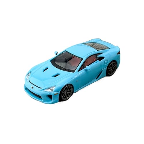 Modellauto Im Maßstab 1:64 Für Lexus LFA Blau Simulation Legierung Auto Modell Ornamente Miniatur Druckguss Replik Für Die Sammlung von YLQERZ