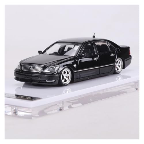 Modellauto Im Maßstab 1:64 Für Lexus LS430 Tiefliegende Version Harzauto-Modellsammlung Geeignet Für Jugend- Und Erwachsenenspielzeug Für Die Sammlung(Black) von YLQERZ