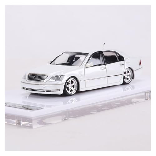 Modellauto Im Maßstab 1:64 Für Lexus LS430 Tiefliegende Version Harzauto-Modellsammlung Geeignet Für Jugend- Und Erwachsenenspielzeug Für Die Sammlung(White) von YLQERZ