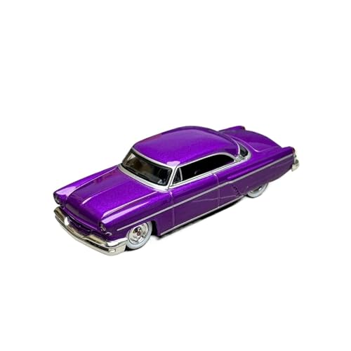 Modellauto Im Maßstab 1:64 Für Lincoln 1954#757 Lila Legierung Auto Modell Ornamente Statische Casting Fahrzeug Sammlung Für Die Sammlung von YLQERZ