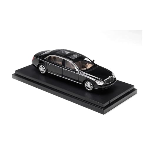 Modellauto Im Maßstab 1:64 Für Maybach 62 Druckguss-Legierung Automodell Luxusauto-Kollektion Ornamente Dekorative Ausstellungsstücke Für Die Sammlung(Black) von YLQERZ