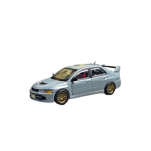 Modellauto Im Maßstab 1:64 Für Mitsubishi Lancer EVO Generation 9 Legierung Auto Modell Display Hobby Statische Sammlung Ornament Grau Für Die Sammlung Modellauto Im Maßstab 1:64 Für Mitsubishi Lancer EVO Generation 9 Legierung Auto Modell Display Hobby Statische Sammlung Ornament Grau Für Die Sammlung von YLQERZ