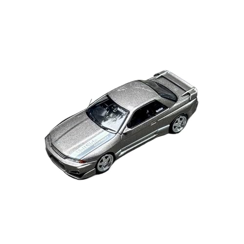 Modellauto Im Maßstab 1:64 Für Nissan GTR R32#971 Maßstab Metallgusslegierung Automodell Sammlung Ornamente Für Die Sammlung von YLQERZ